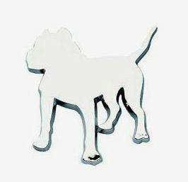 Pitbull Chrome Car Emblem