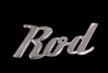 Solid Metal Chrome Smart Script Emblem - Rod