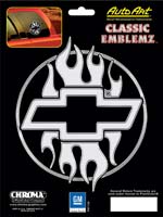 Chevy Flame Design Decal