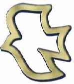 Dove Emblem Gold