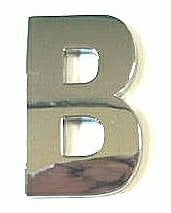 Chrome Letter Style 3 - B