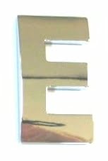 Chrome Letter Style 3 - E