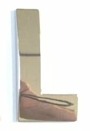 Chrome Letter Style 3 - L