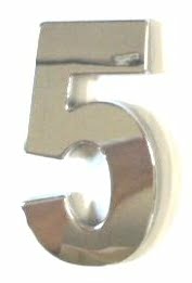 Chrome Number Style 3 - 5