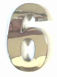 Chrome Number Style 3 - 6