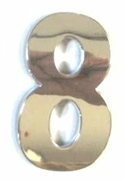 Chrome Number Style 3 - 8
