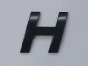 Black Letter - H