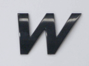 Black Letter - W