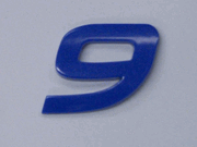 Blue Number - 9