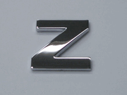 Chrome Letter Style 5 - Z
