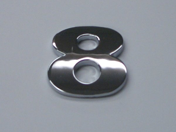 Chrome Number Style 5 - 8