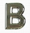 Chrome Letter Style 1 - B