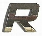 Chrome Letter Style 2 - R
