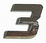 Chrome Number Style 2 - 3