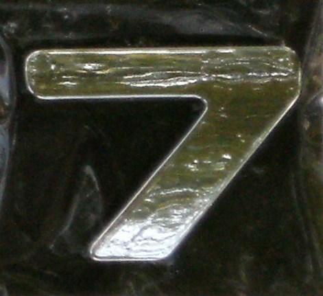 Chrome Number Style 9 - 7