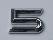 Chrome Number Style 4 - 5