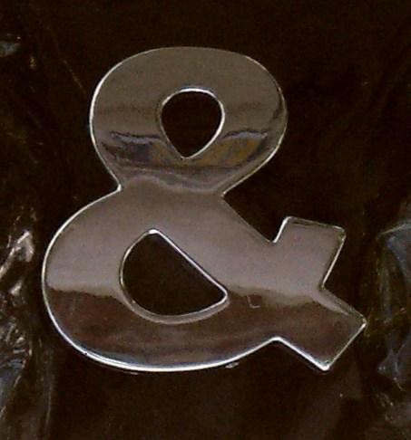 Chrome Symbol Style 9 - And Sign