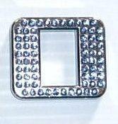 Crystal Chrome Letters BLUE - O