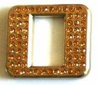 Crystal Chrome Letters GOLD - O