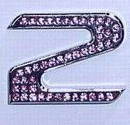 Crystal Chrome Number PINK - 2