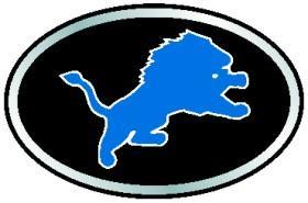 Detroit Lions Color Auto Emblem