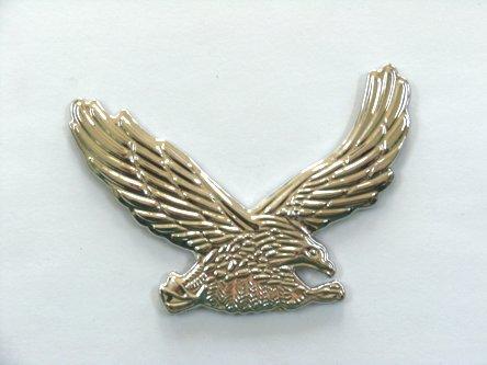 Eagle Chrome Car Emblem