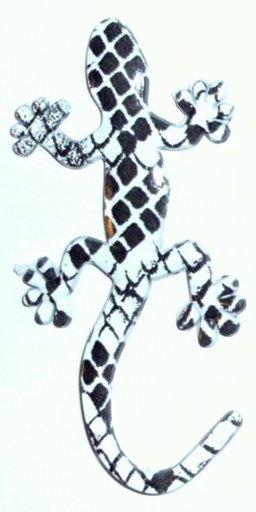 Gecko Solid Metal Snake Skin Pattern