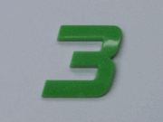 Green Number - 3