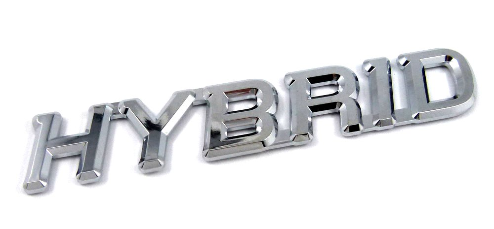 Hybrid Triple Chrome Plated Adhesive Emblem