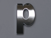 Lower Case Letters p