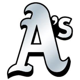 Oakland Athletics A Chrome Emblem