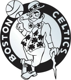 Boston Celtics Chrome Emblem