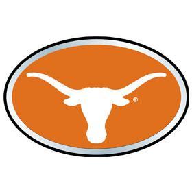 Texas Longhorn Color Auto Emblem