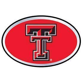 Texas Tech Red Raiders Color Auto Emblem