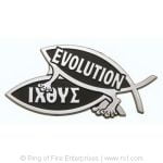 Procreation Fish Chrome Emblem