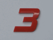Red Number - 3