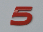 Red Number - 5