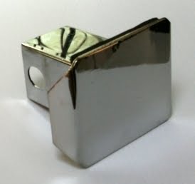 Chrome Solid Metal 2 inch Hitch Cover