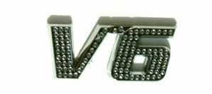 20 V6 Chrome Emblems
