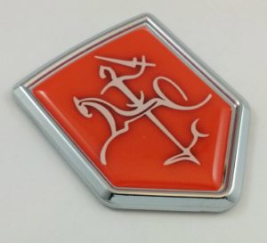Vitys 3D Chrome Crest Car Emblem