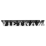 VIETNAM Triple Chrome Plated Adhesive ABS Emblem