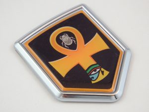 akhn shield 3D CREST Chrome Emblem